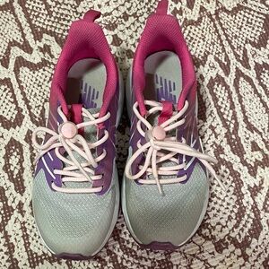 Pink and Purple NB Girls Sneakers